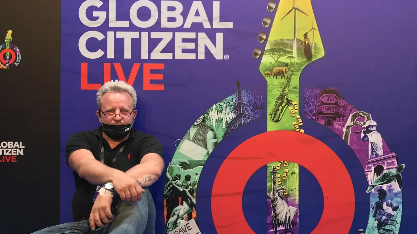 Coulisses Global Citizen Live avec Fabrice Mignot